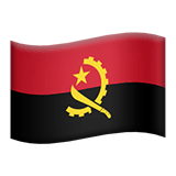 Ангола Apple Emoji