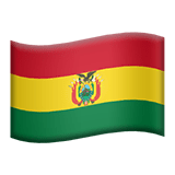 Боливия Apple Emoji