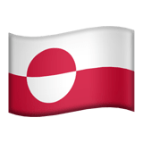 Гренландия Apple Emoji