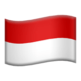 Индонезия Apple Emoji