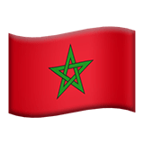 Марокко Apple Emoji