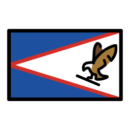 Американское Самоа OpenMoji Emoji