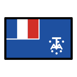 Французские Южные и Антарктические территории OpenMoji Emoji