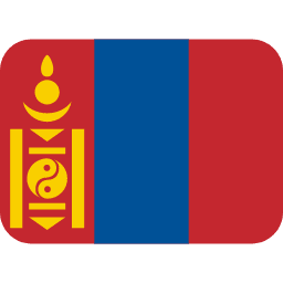 Монголия Twitter Emoji